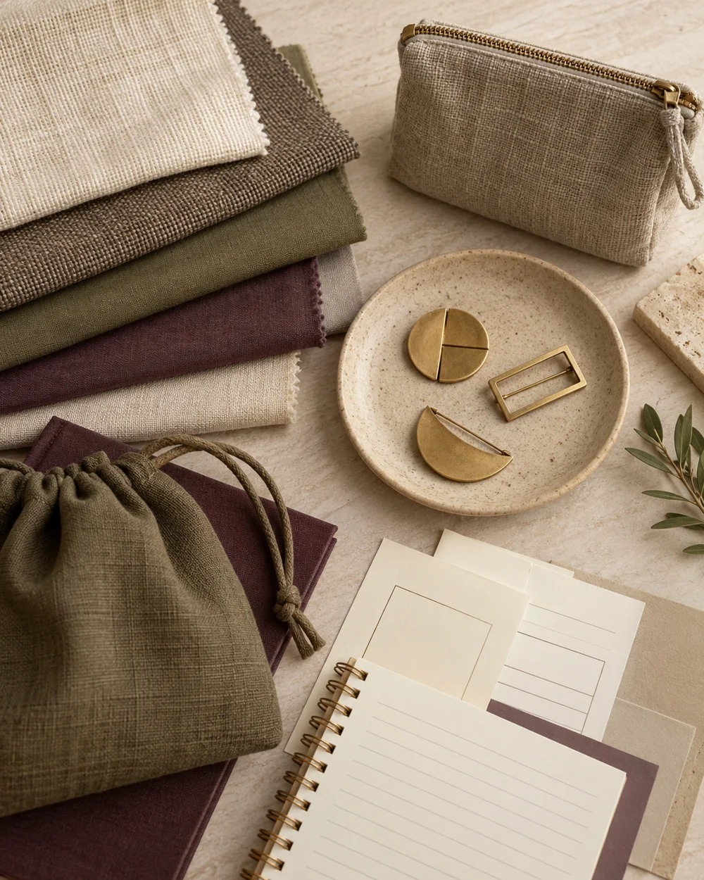 Build a Simple Scarf Texture Reference Page — AI-generated editorial concept