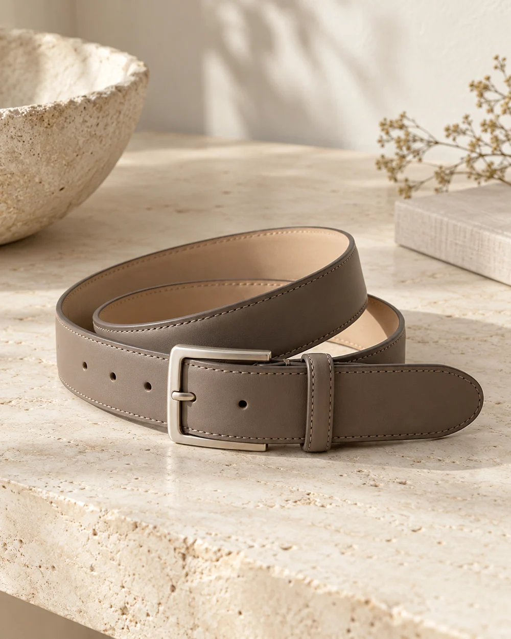 Check a Belt Keeper Before Using the Strap — AI-generated editorial concept