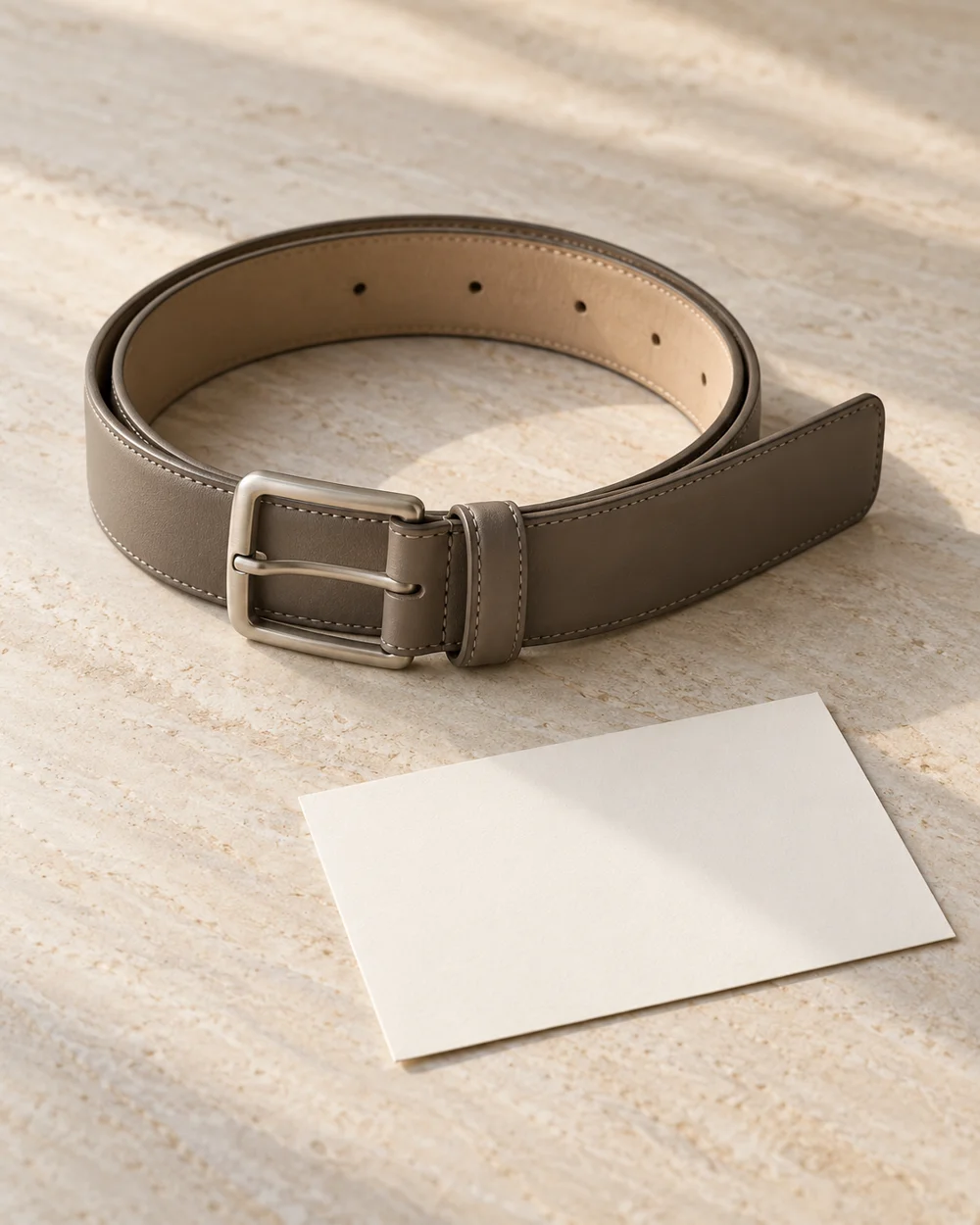 Check Belt Edges for Early Wear — AI-generated editorial concept