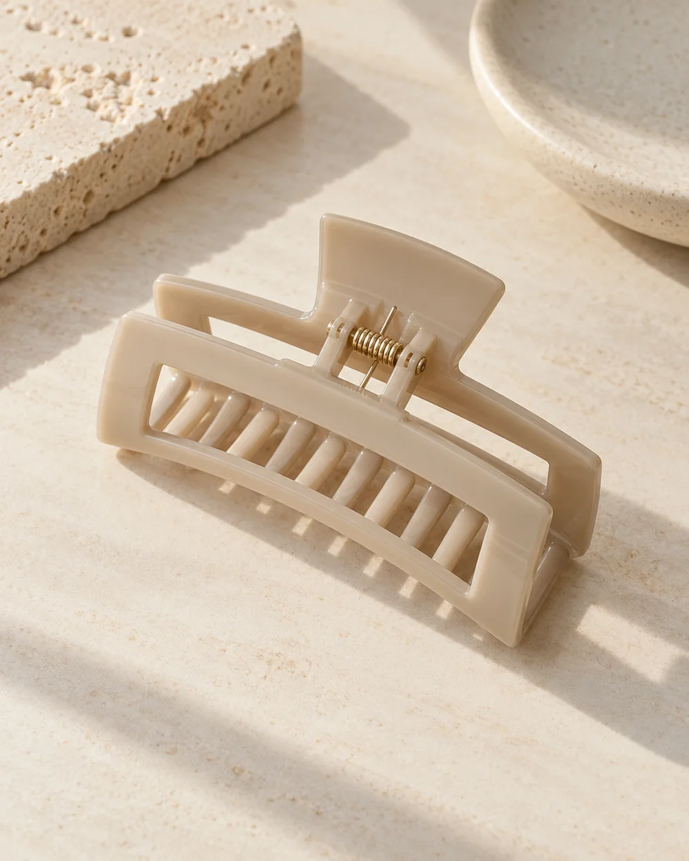 Check the Inner Edges of a Hair Clip — AI-generated editorial concept