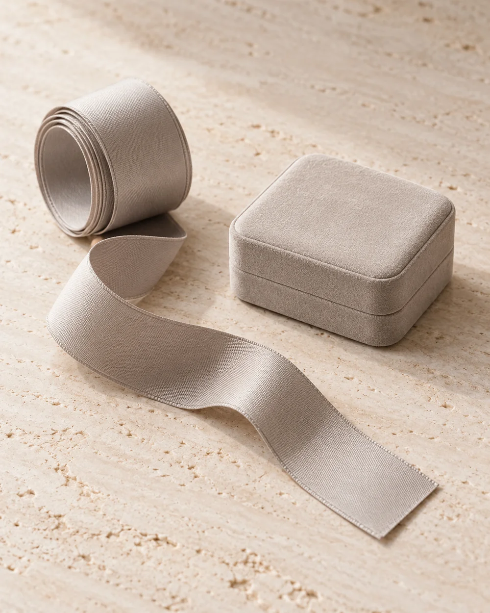 Choose a Plain Ribbon Accessory With Finished Edges — AI-generated editorial concept
