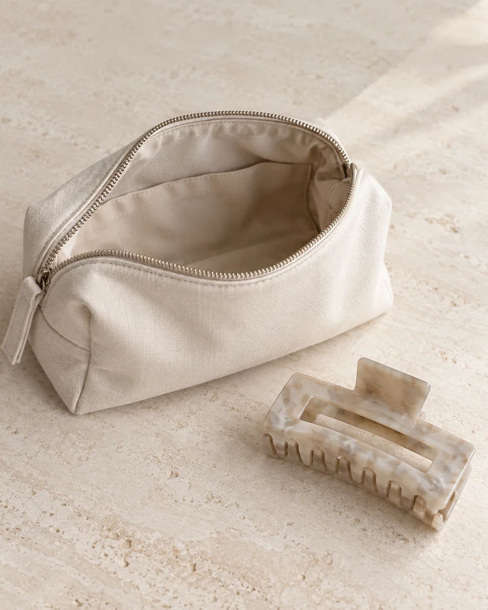 Choose a Pouch That Does Not Crush Hair Clips — AI-generated editorial concept