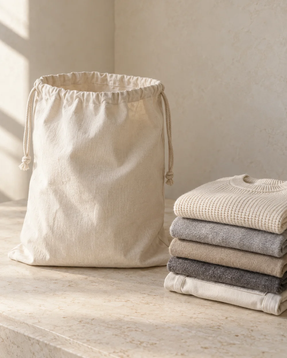 Choose a Travel Laundry Bag From Its Actual Capacity — AI-generated editorial concept