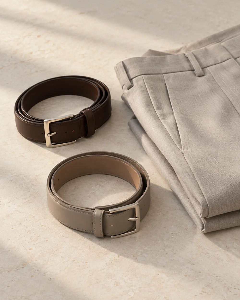 Compare Belt Widths Against Actual Garment Loops — AI-generated editorial concept