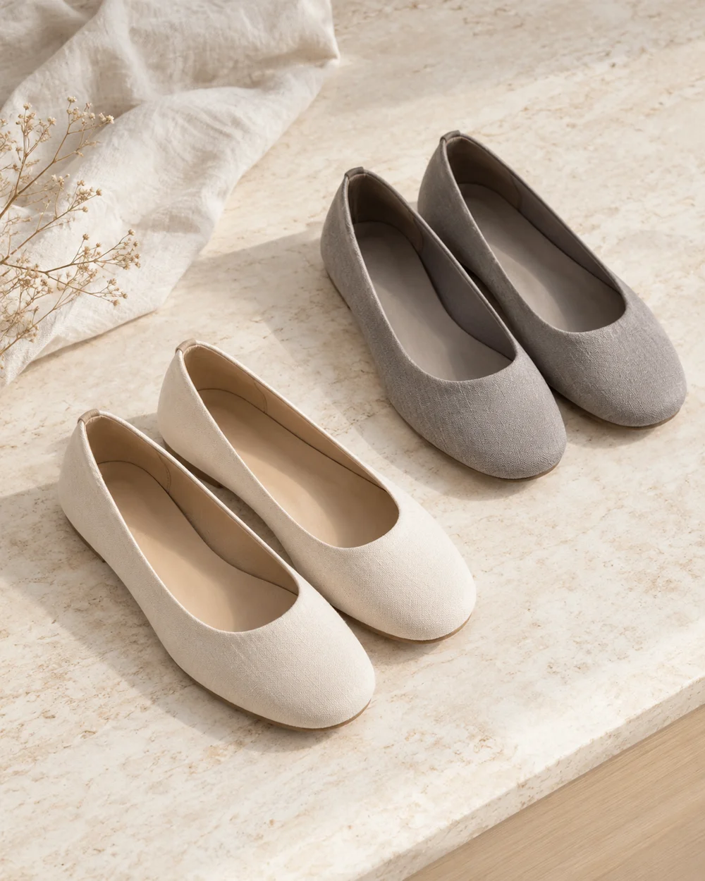 Compare Low Shoes With Different Opening Shapes — AI-generated editorial concept