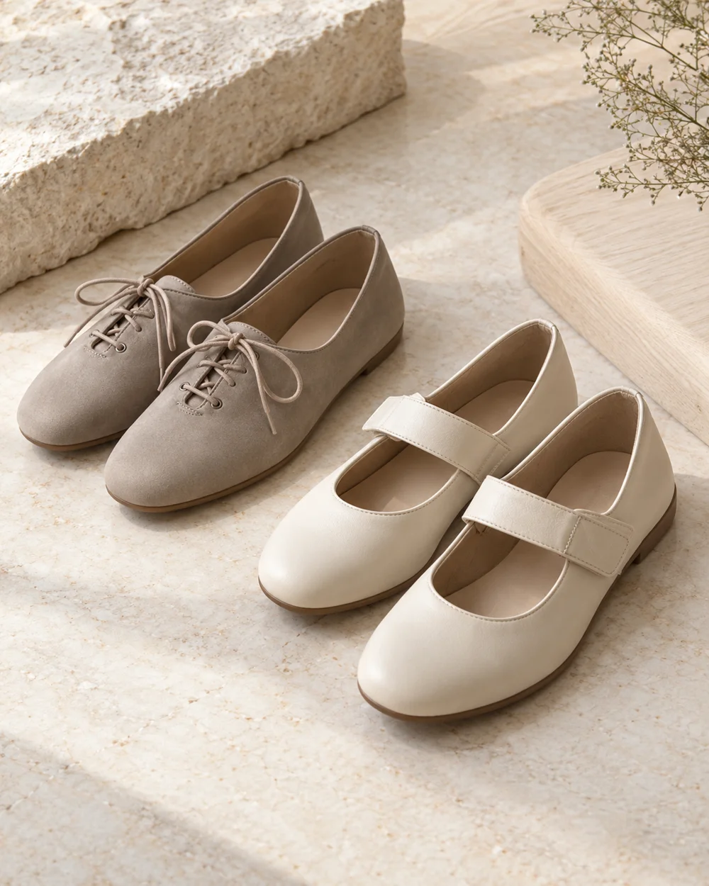 Compare Shoe Closures Before an Everyday Purchase — AI-generated editorial concept