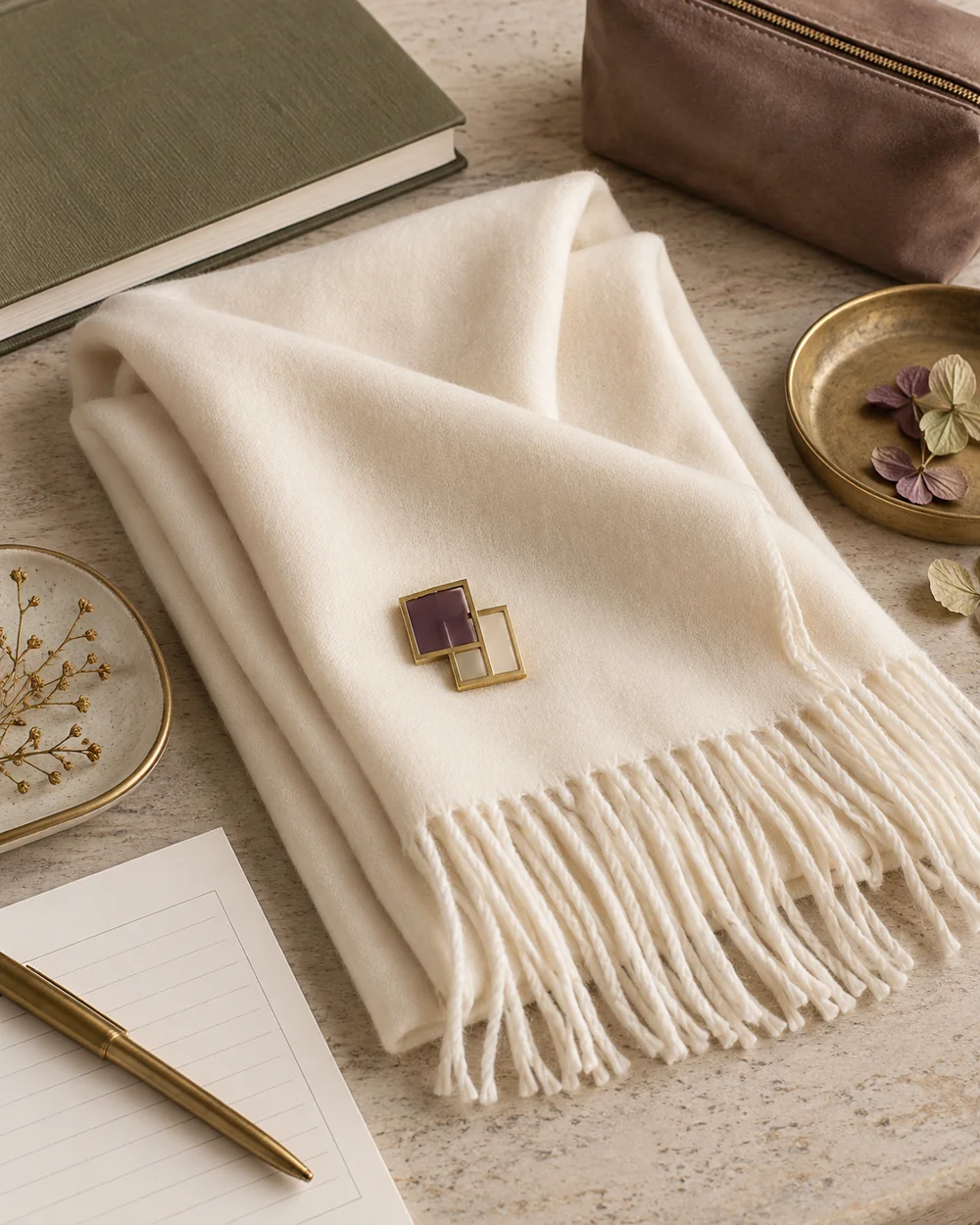 Edit Extra Props From a Scarf Photograph — AI-generated editorial concept