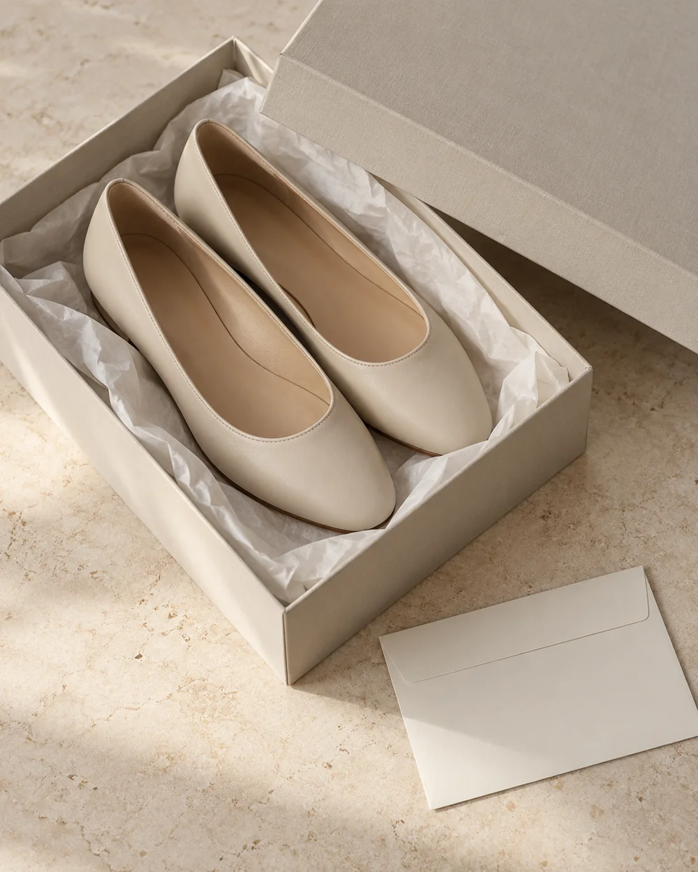 Keep a Shoe Purchase Record With the Pair — AI-generated editorial concept