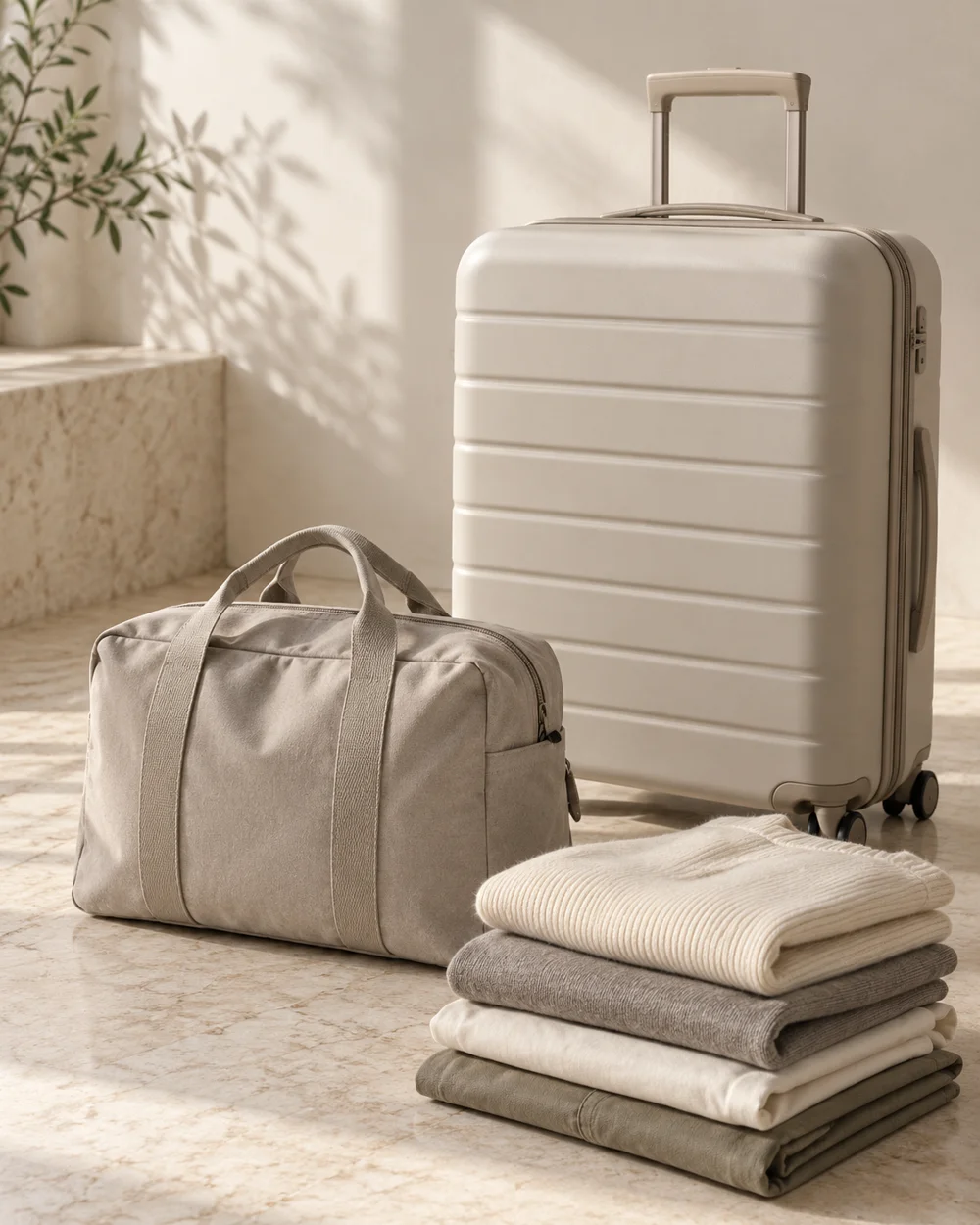 Keep a Spare Clothing Change in a Separate Bag — AI-generated editorial concept