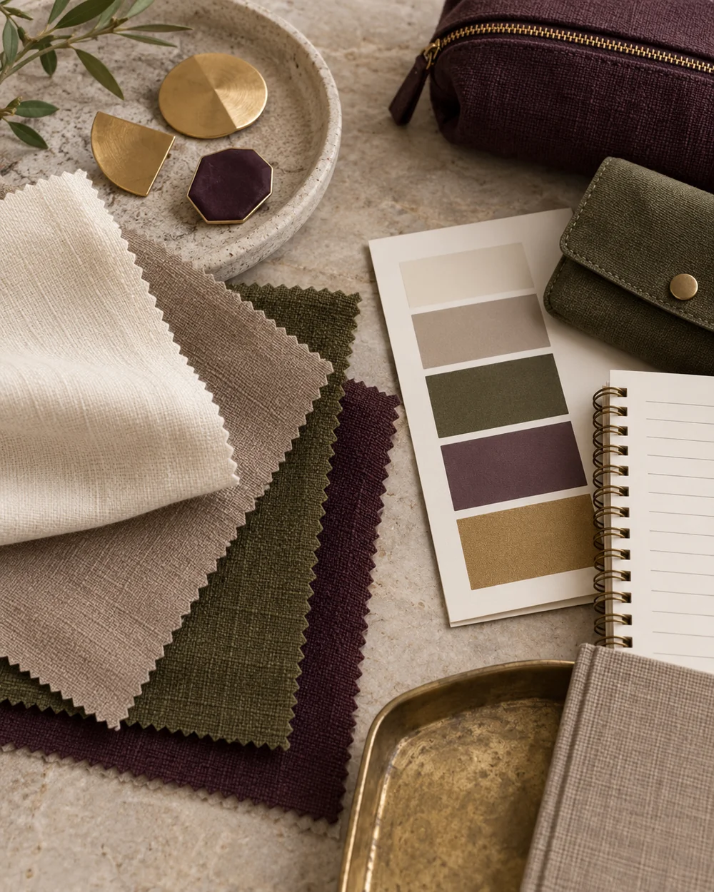 Make a Color Reference Page From Existing Items — AI-generated editorial concept