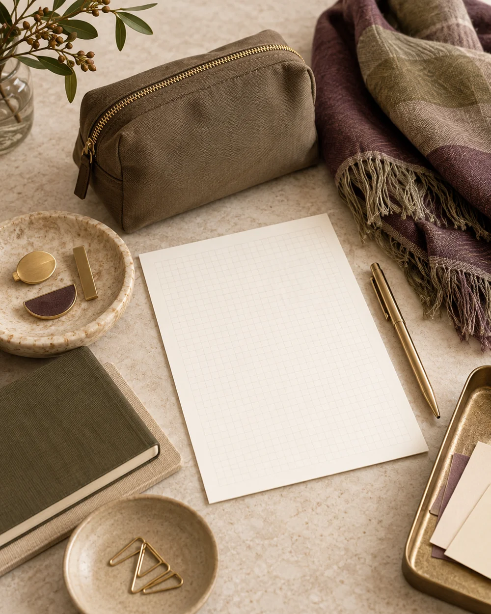 Make a One-Page Accessories Reset Plan — AI-generated editorial concept