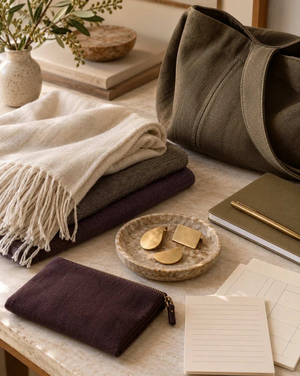 Make a Simple Outfit Object Flat Lay Without a Model — AI-generated editorial concept