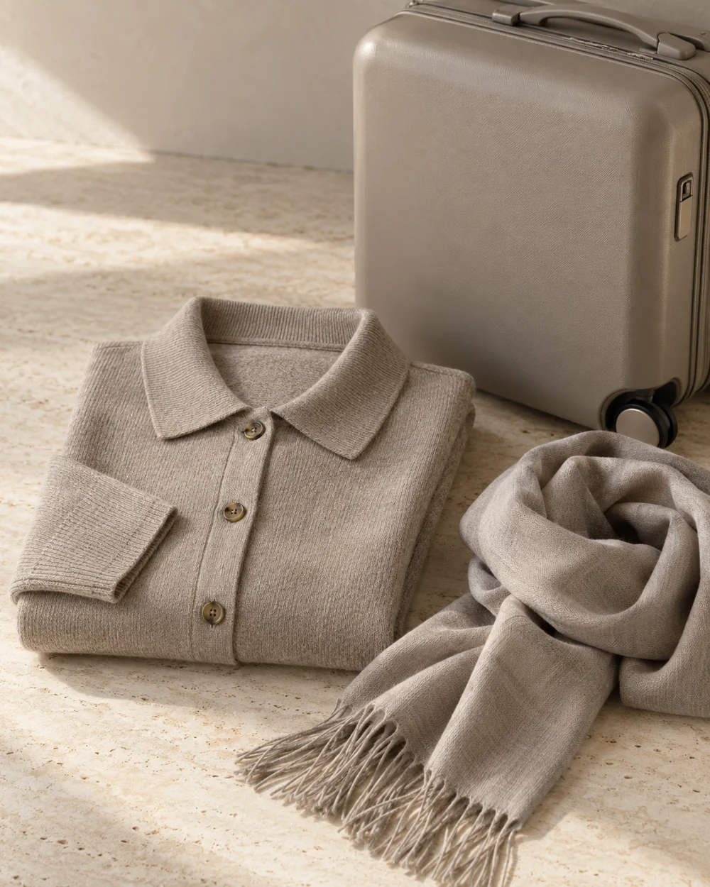 Pack Opaque Layers for Different Indoor Temperatures — AI-generated editorial concept