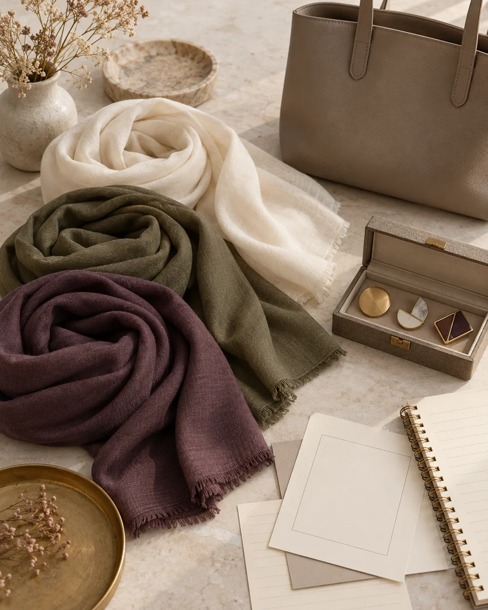 Plan a Small Neutral Accessory Capsule — AI-generated editorial concept