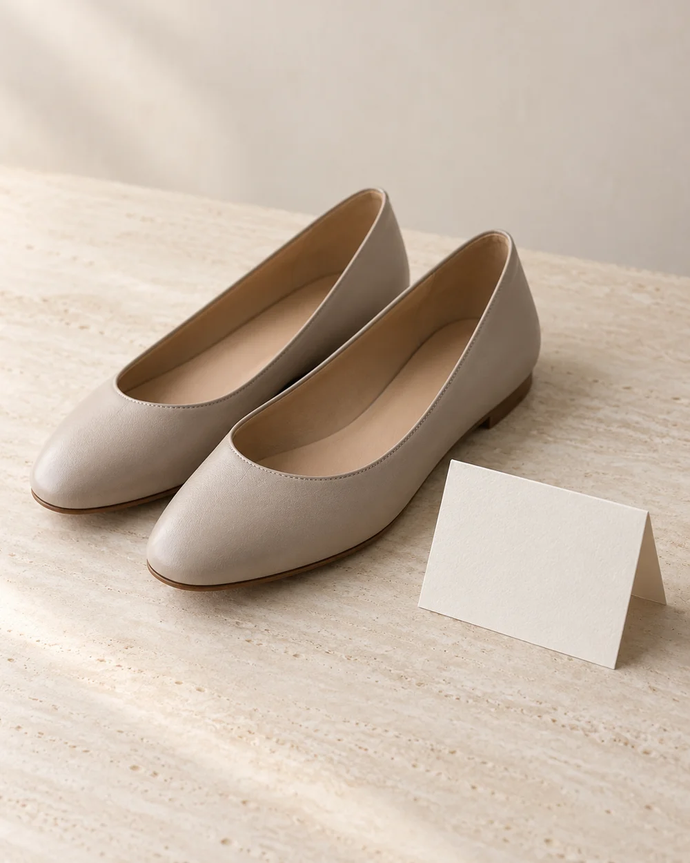 Read a Shoe Materials Label Before Choosing Care — AI-generated editorial concept