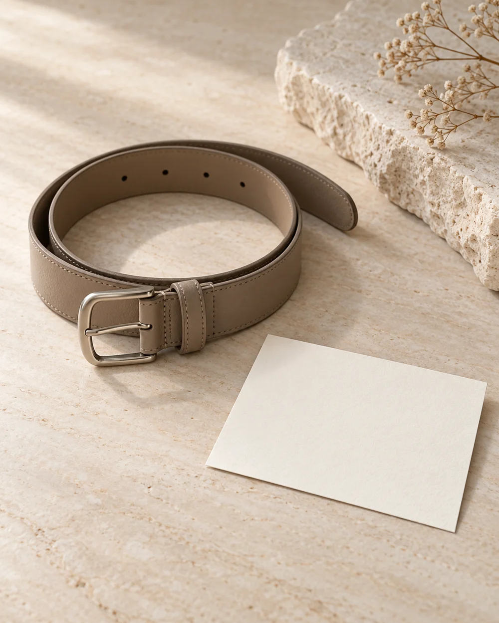 Read Belt Material Information Without Guessing — AI-generated editorial concept