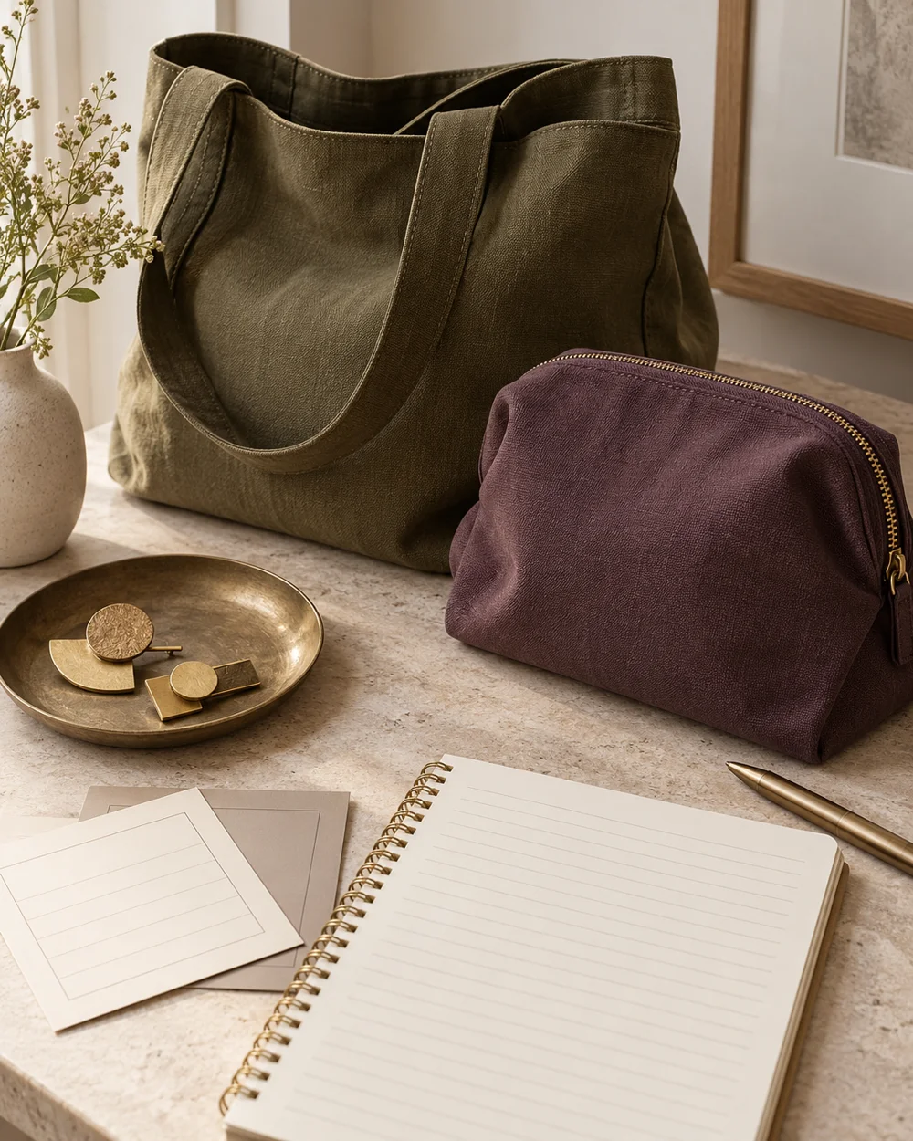 Review a Bag Before Adding Another One — AI-generated editorial concept