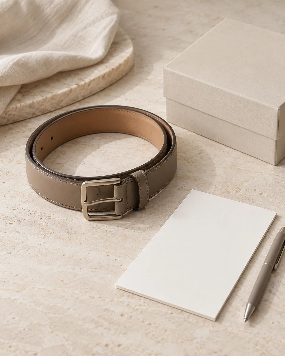 Review a Belt Before Passing It On — AI-generated editorial concept