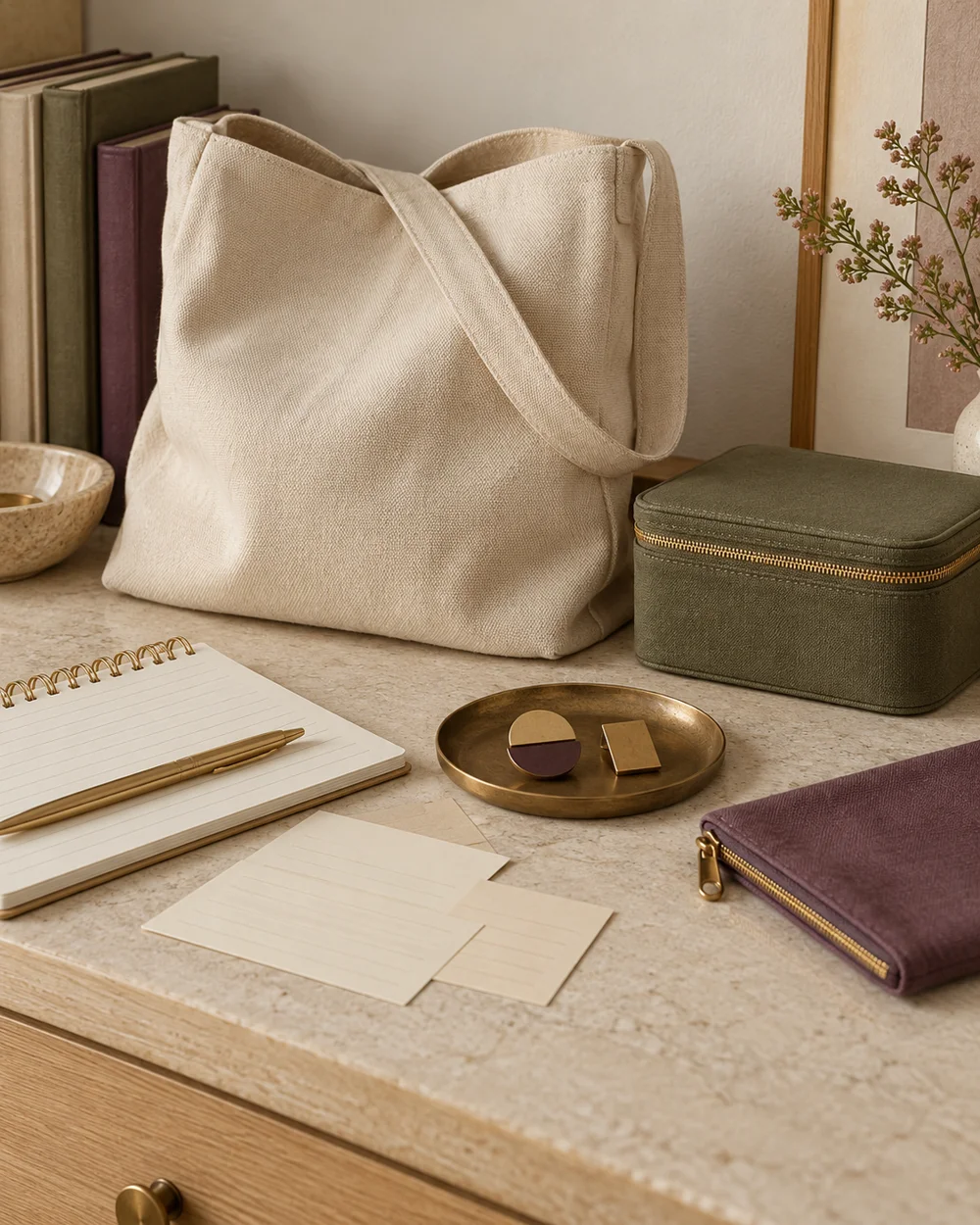 Set Up a Bag Return Space at Home — AI-generated editorial concept