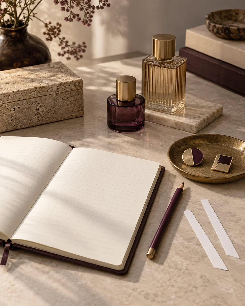 Write a Clear Conclusion After a Scent Comparison — AI-generated editorial concept